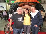 Eicma 2012 Pinuccio e Doni Stand Mototurismo - 052 con Miriam Orlandi e Antonio Ragno